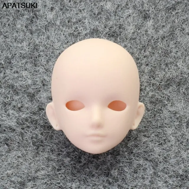 1pc Soft DIY Doll Head For 11.5" Doll Heads For 1/6 BJD Doll's Practicing Head