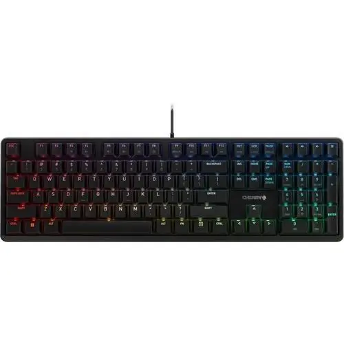 NEW CHERRY G80-3838LWBUS-2 G80 3000N RGBWired Keyboard - Full Size BlackMX