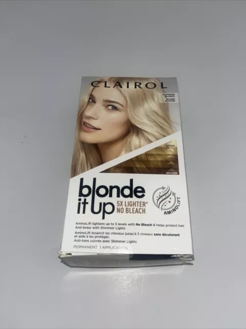 Clairol Blonde It Up Perminent Hair Lifting Kit, Platinum Blonde