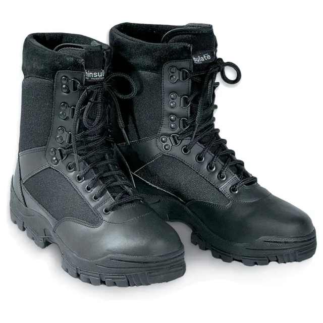 Tactical SWAT Boots schwarz SEK Einsatzstiefel Kampfstiefel Outdoor Stiefel