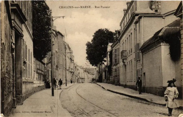 CPA CHALONS-sur-MARNE - Rue Pasteur (742345)