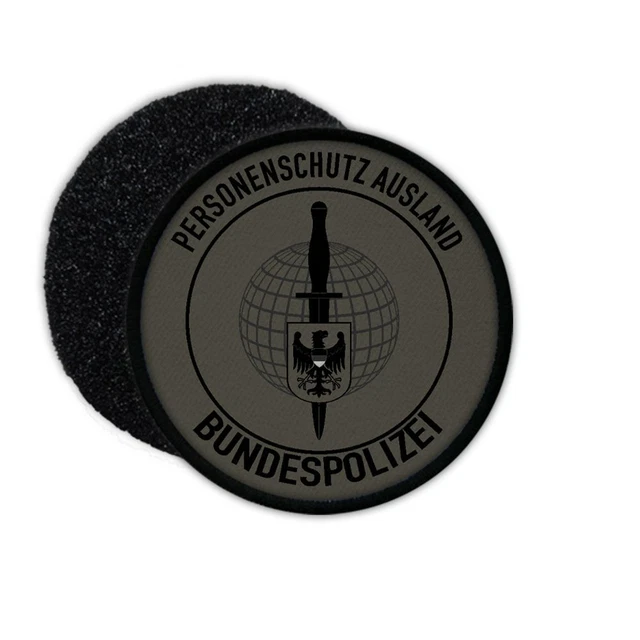 Copytec Bundespolizei Patch SEK GSG9 - 75mm Aufnäher Mit Klett