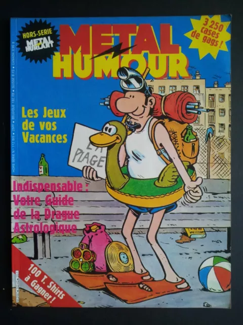 Métal Hurlant Les Jeux de vos vacances 1985 Revue Hors série N°112 TBE