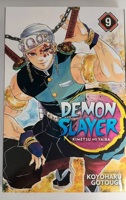 Demon Slayer Kimetsu no Yaiba Vol 9  English Manga By Koyoharu Gotouge Brand New