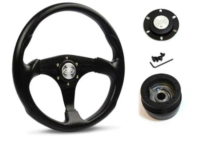 SAAS Steering Wheel SW515B-R & boss for Holden Rodeo TF 1988-2003