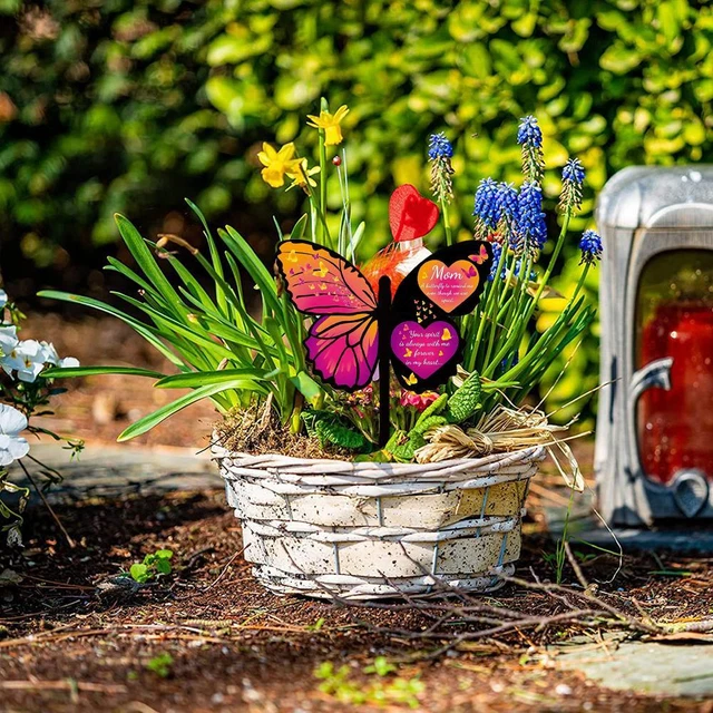 Angraves Decorazione Commemorativa A Forma Di Cuore Con Piume – 'Per Mia Figlia', 15x15 Cm