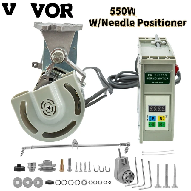 VEVOR INDUSTRIAL SEWING Machine Servo Motor W Needle Positioner 550W