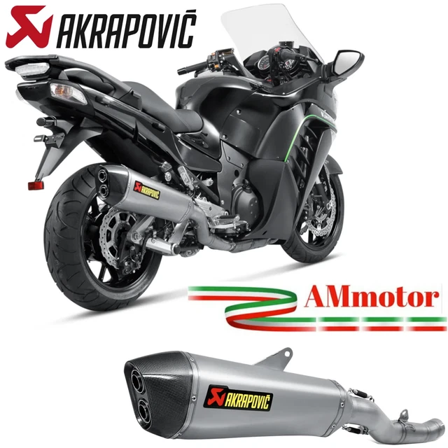 Paire de silencieux SC Project Oval Titane Kawasaki Z1000(SX) (2010