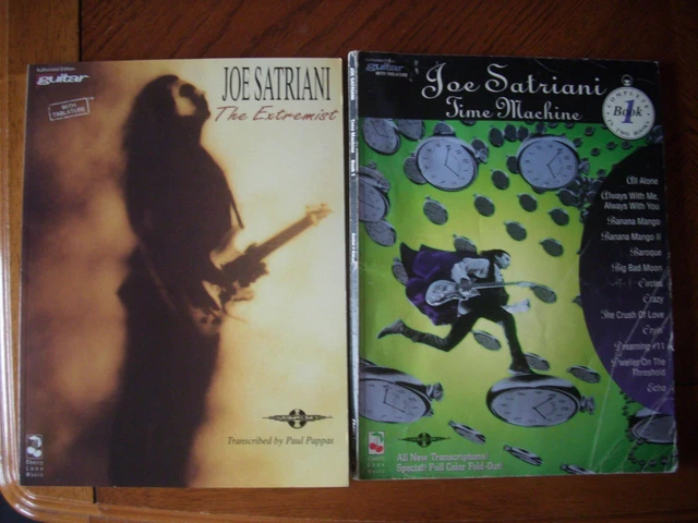 JOE SATRIANI TIME machine book 1 the extremist guitar tab 
