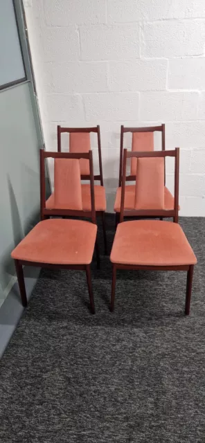 4 X Rosewood Mid Century Dining Chairs by McIntosh of Kirkcaldy Retro*Delivery*