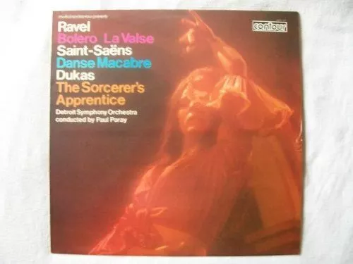 6850 577 Ravel/Saint-Saens/Dukas Detroit SO Paray LP [Vinyl] Paul Paray / Detroi