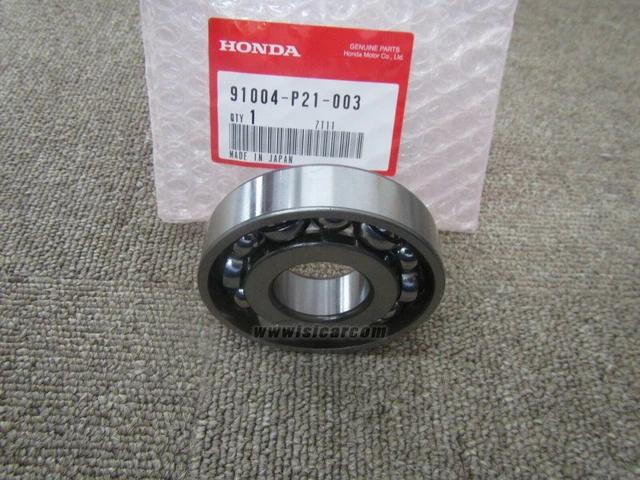 Roulement Honda D'Origine - Référence 91004-P21-003 - Neuf Dans Son Emballage