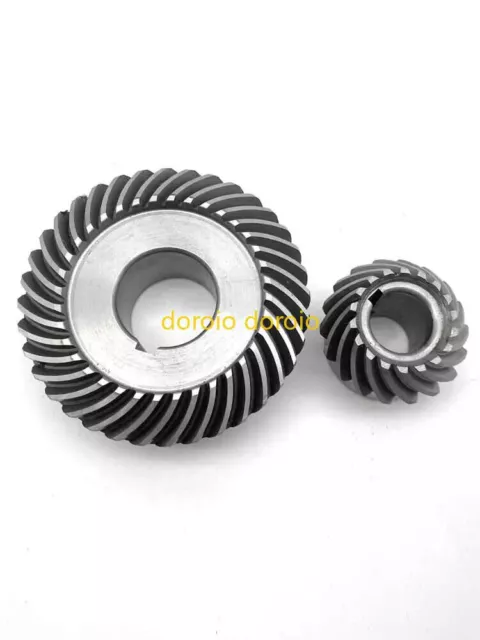 1Set Milling Machine Tools Elevating Bevel Pinion Gear Fit BRIDGEPORT Mill Parts