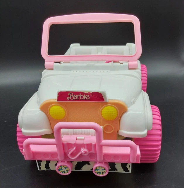 BARBIE JEEP CABRIO MATTEL buone condizioni 1987 bianco