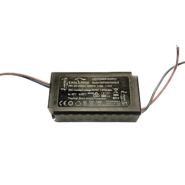 ERSATZTRAFO LED DRIVER Chiave Trasformatore Power Supply Eaglerise EBP045V0240LS EUR 22,50
