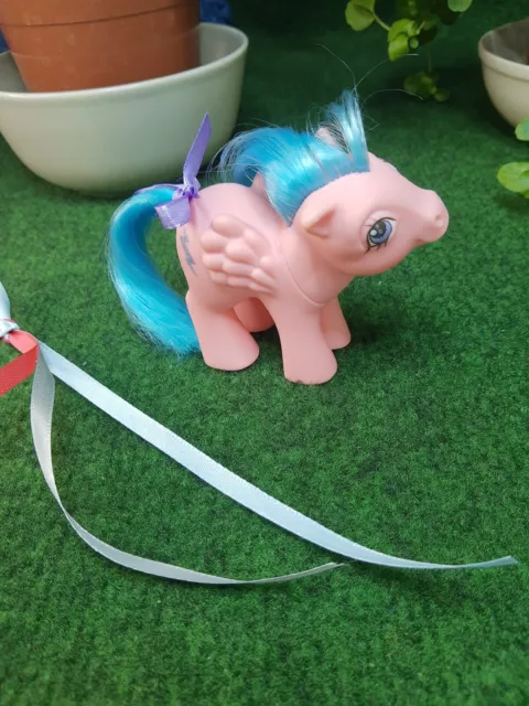 My little Pony Vintage G1: Baby Firefly + 4 ribbons 1987 (Hongkong)