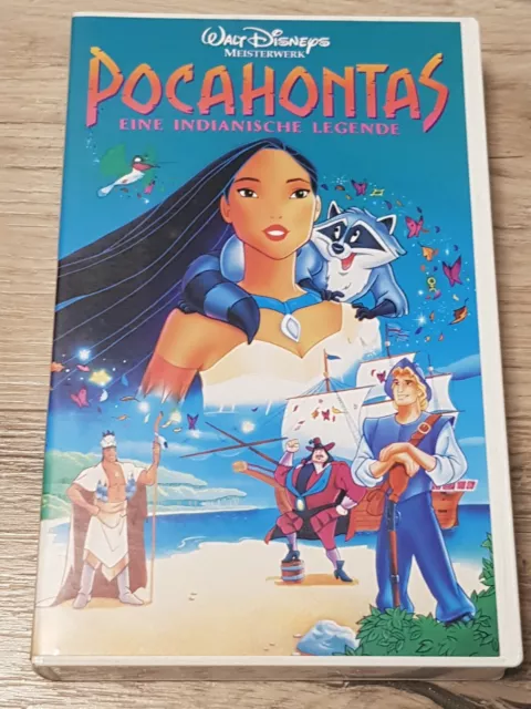VHS - Pocahontas - Walt Disneys Meisterwerke - Original mit Hologramm