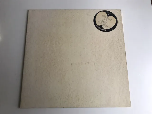 Rare Vinyl THE BEATLES White album 2 LP en pate Blanche tirage limité SMO 2051/2