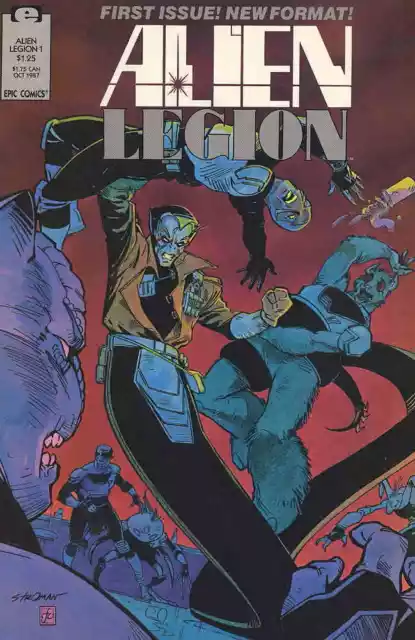 Alien Legion, The Volume 2 #1 Marvel Epic Comics October Oct 1987 (VF)