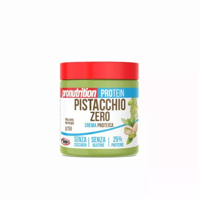 PRO NUTRITION PISTACCHIO ZERO crema proteica spalmabile senza zuccheri 250g