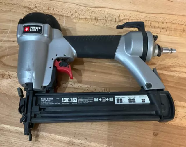 Porter Cable BN138 - Type 1 - 1-3/8'' 18-Gauge Pneumatic Brad Nailer
