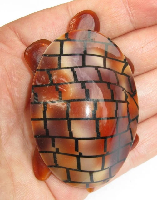Grande Broche Vintage Lea Stein Années 1970 - Losange En Fausse écaille, Pièce Collector