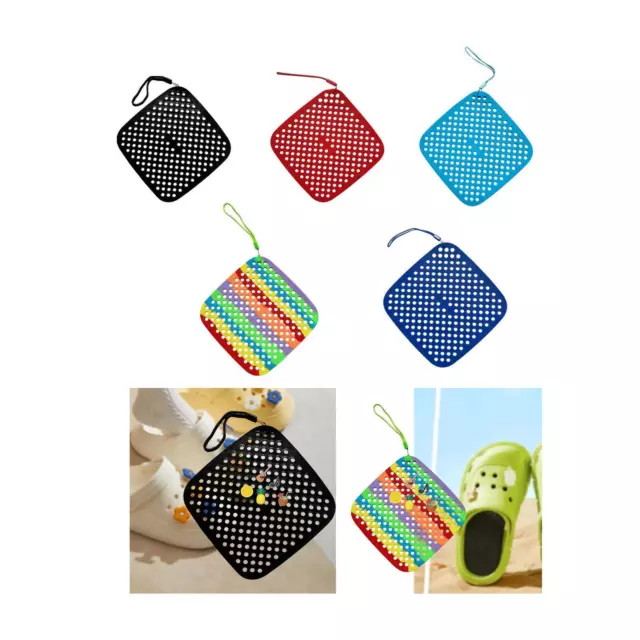 Shoe Charm Holder Durable Hanging Shoes Charm Storage for Travel Shoe Charm