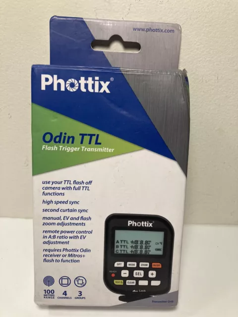 Phottix Odin TTL Flash Trigger Transmitter for Nikon