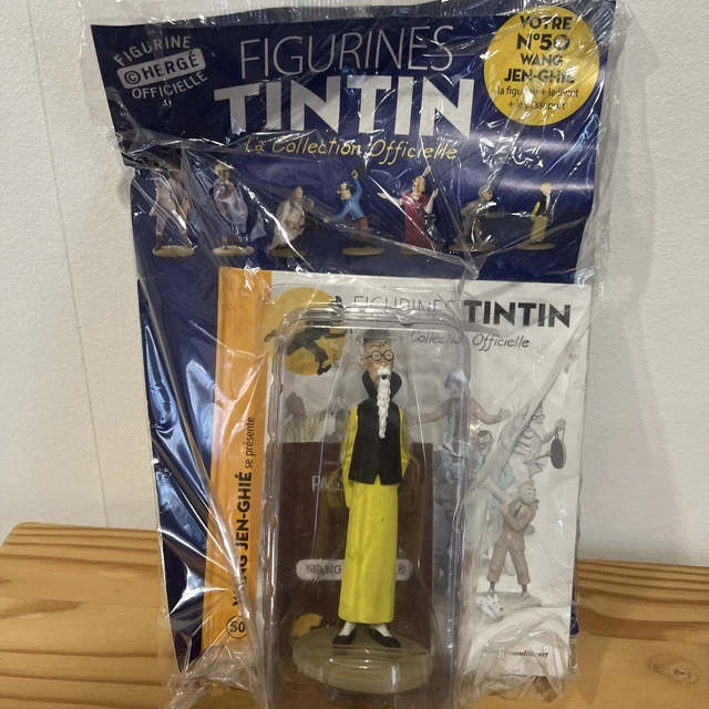 FIGURINE TINTIN LA collection officielle WANG JEN-GHIE se présente N
