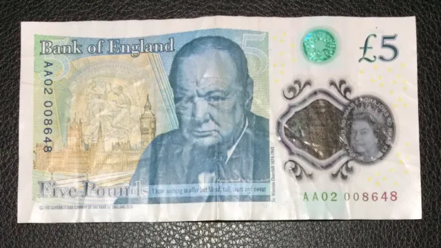 AL30 995999 - New £5 Note 💷 Bank 🏦 Of England 🏴󠁧󠁢󠁥󠁮󠁧󠁿 £14.00 -  PicClick UK