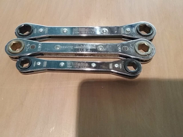 Williams 6 Point Ratchet Wrenches