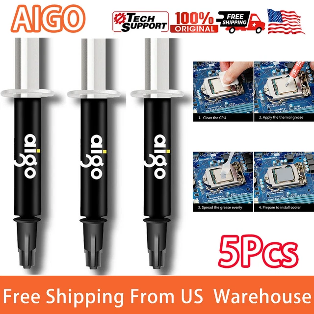 HIGH PERFORMANCE SILVER Thermal Grease CPU Heatsink Compound Paste