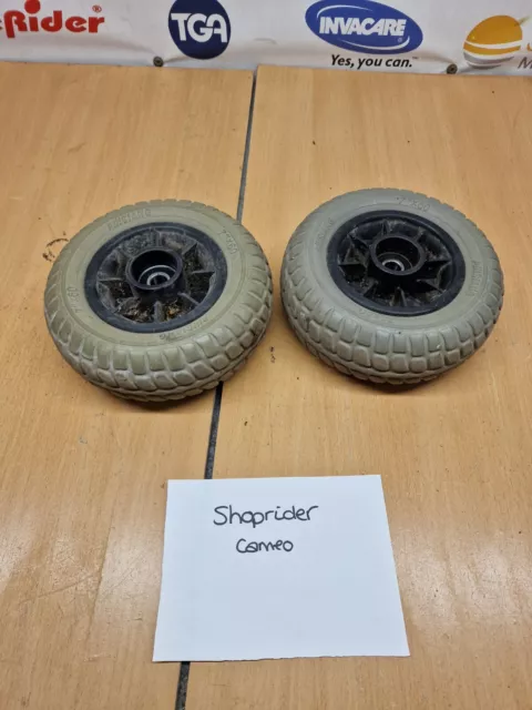 Shoprider Cameo Mobilität Roller Teile Vorderräder und Reifen Paar