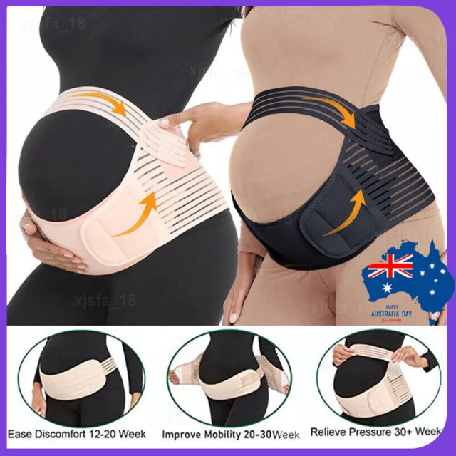 Pregnancy Maternity Abdominal Back Support Strap Belt Belly Band Support Brace@