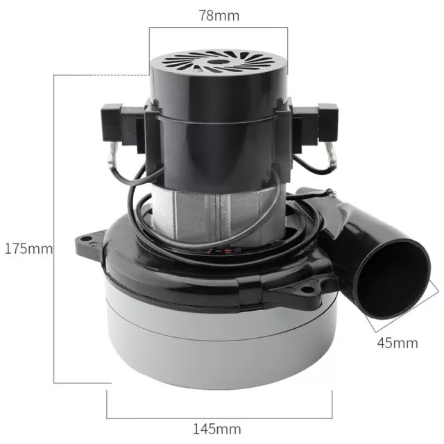 Vacuum Cleaner Accessories Motor Full Copper Wire Dust-free Saw Motor 1200W