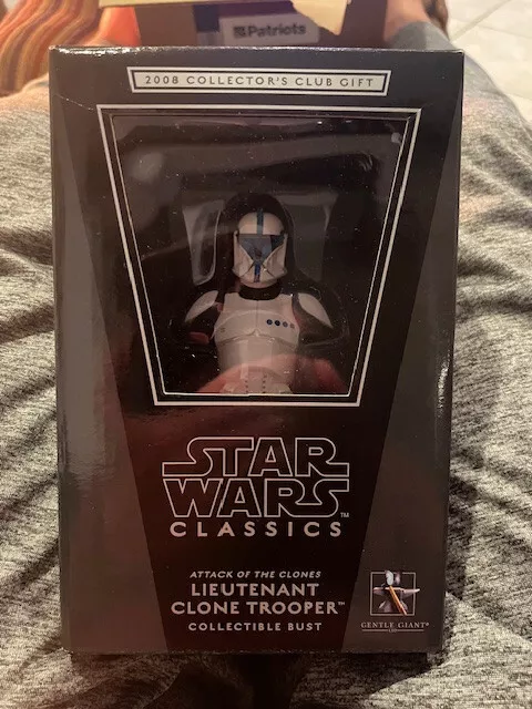 Gentle Giant Star Wars Classics Lieutenant Clone Trooper Bust NIB