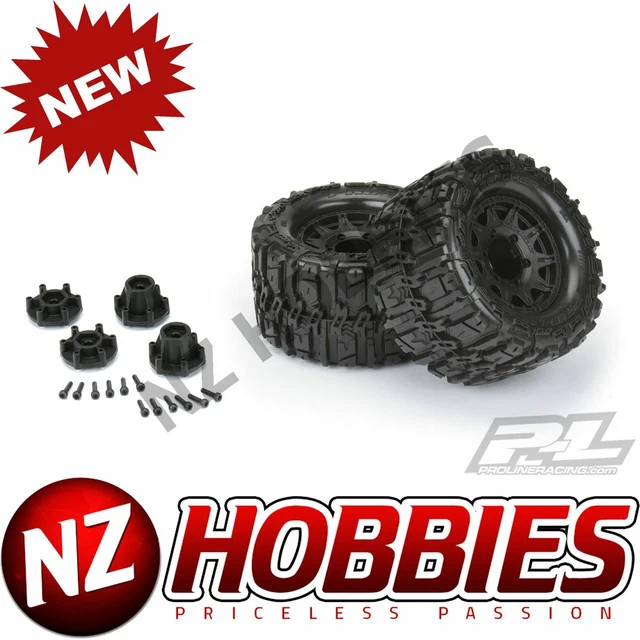 Proline PRO1016810 Trencher HP 2.8" All Terrain BELTED Truck Tires Mounted