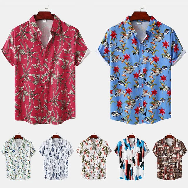Chemise Hawaïenne RIMA Pour Homme – Taille 3XL, Bleue, Vintage, En Excellent état
