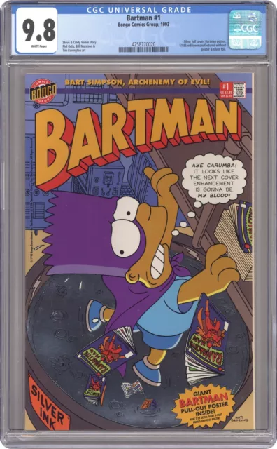 Bartman #1 CGC 9.8 1993 4258770020