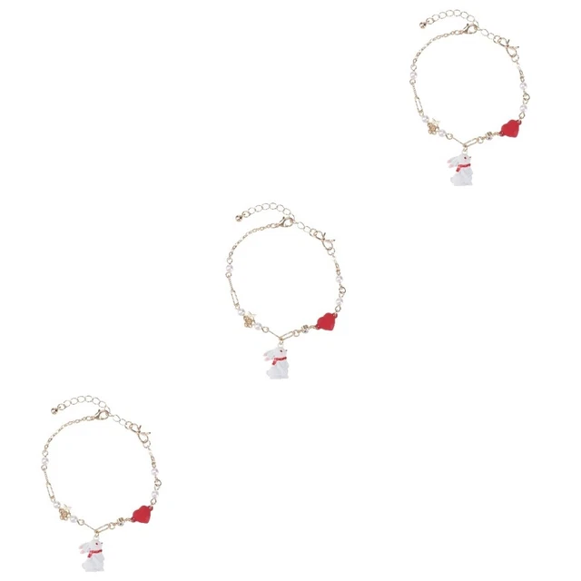 3x chaînes de bracelet d'extension chaîne de bracelet extensible