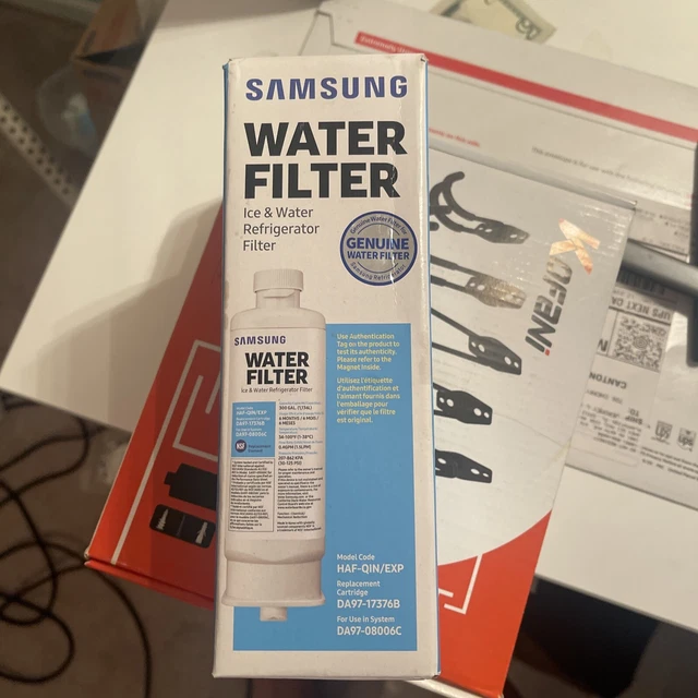 SAMSUNG HAFQIN/EXP ICE and Water Filter for Refrigerator New 10.10