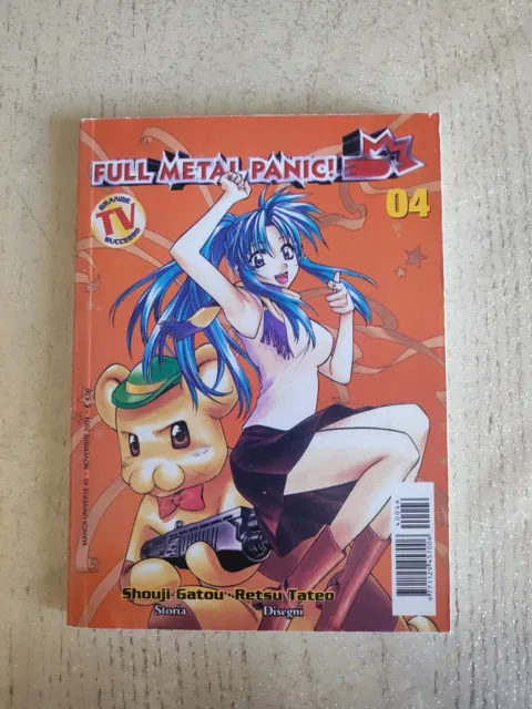 Full Metal Panic #4 Shouji Gatou Retsu Tateo Planet Manga 2004