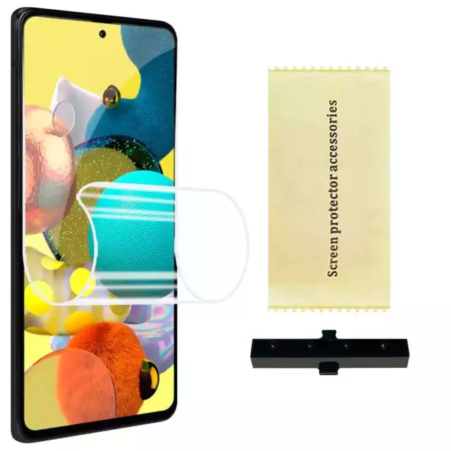 Lámina Membrana Cubierta Protectora de Pantalla Hidrogel para Samsung Galaxy A51