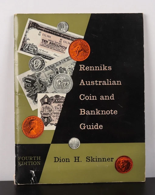 Renniks Australian Coin & Banknote Guide 4th Ed. with values. Numismatic History