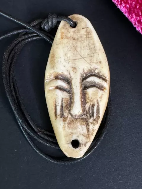 Old Borneo Carved Ox Pendant …beautiful collection and display piece