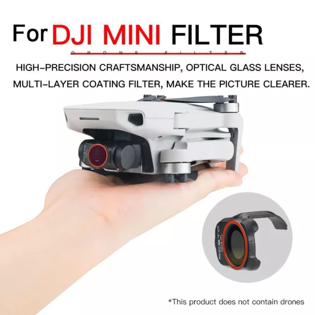 DJI Mini/Mini 2/SE Polarisator Linsen filter Glas filter For DJI Mini/Mini 2/SE