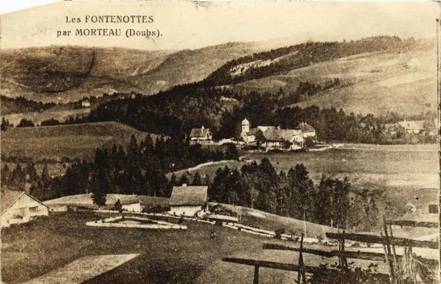 CPA Les Fontenottes par Morteau (Doubs) (183334)