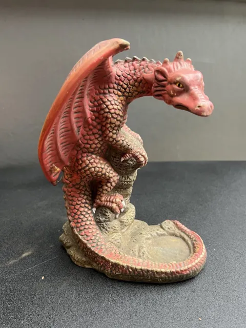 ceramic dragon statue