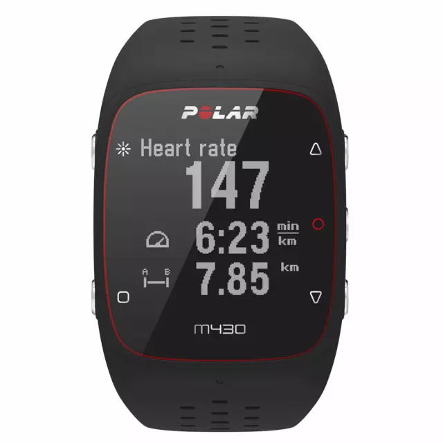 POLAR M430 GPS Laufuhr Fitnessuhr Uhr Sportuhr Gr. S Schwarz UNVOLLSTÄNDIG