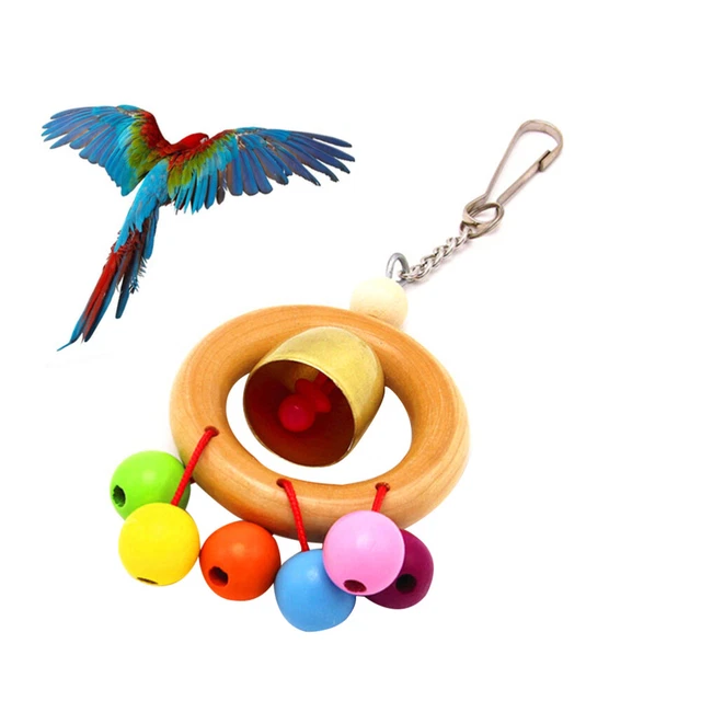 1Pc Parrot Stand Rack Papagei Spielzeug Vogel Klettern Stehen Vogel Biss Spielze 2
